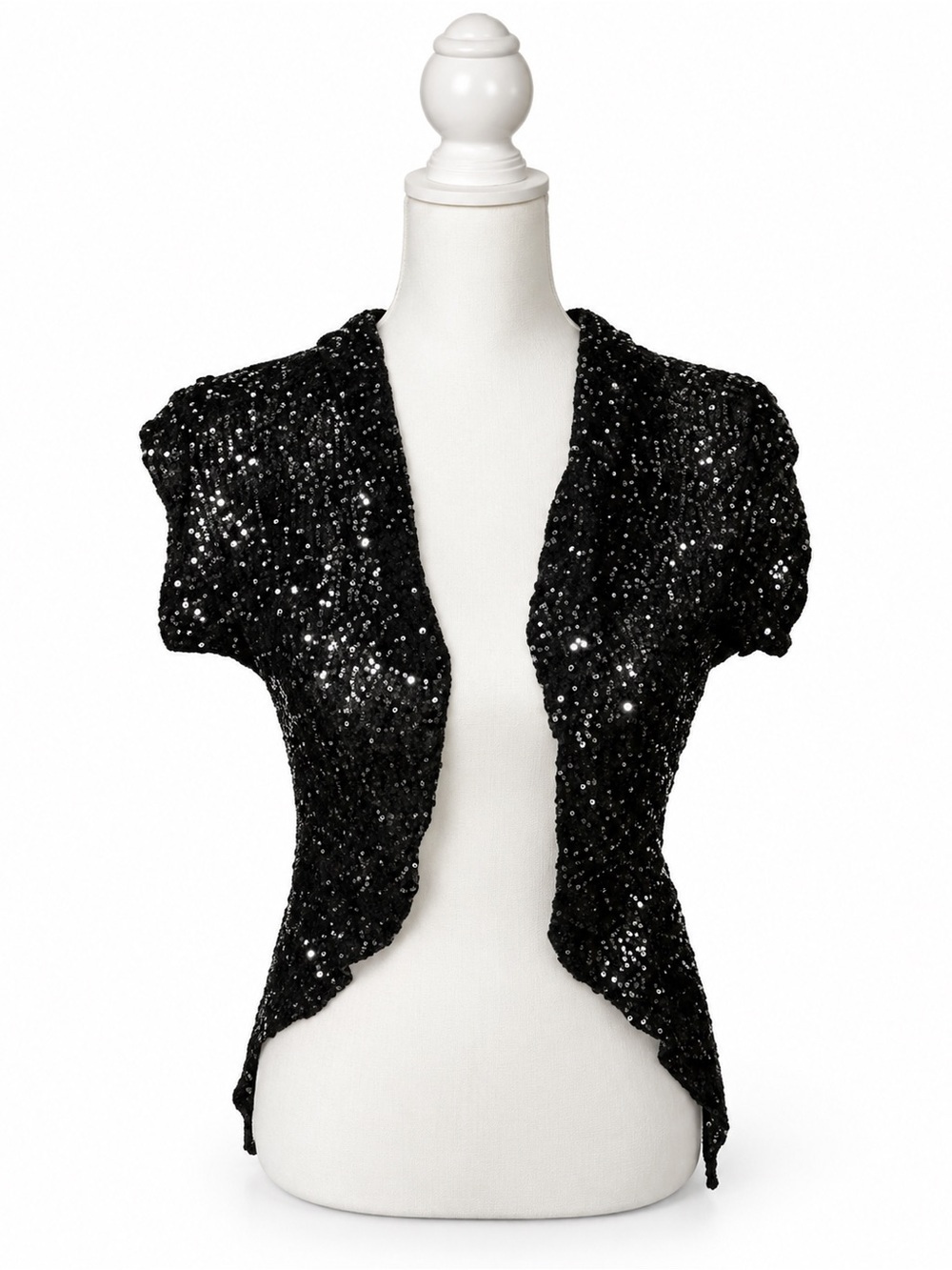Ya Los Angeles Black Sequin Top